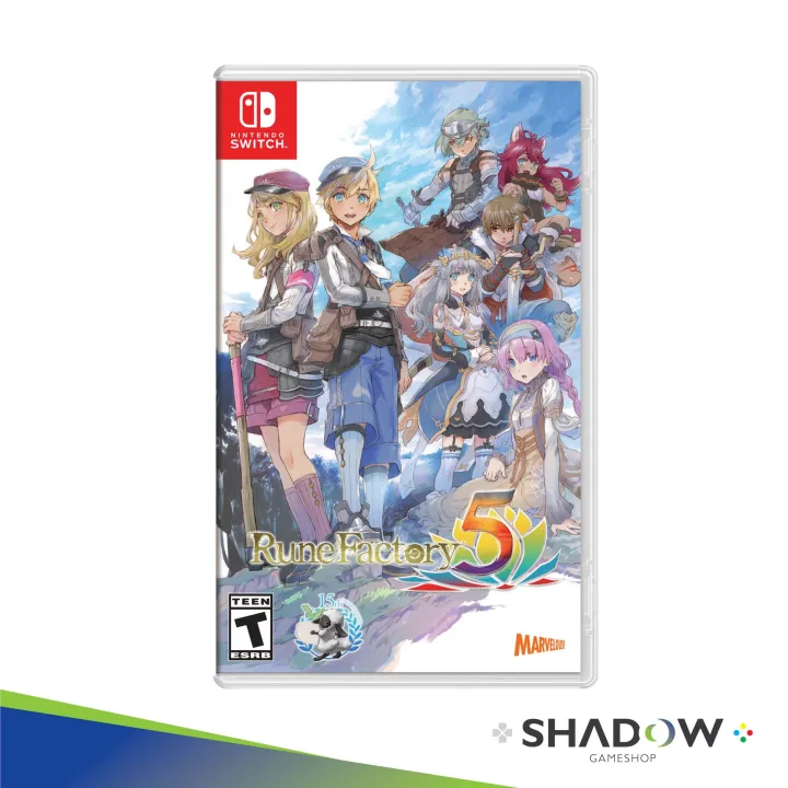 Nintendo Switch : Rune Factory 5 (us แท้) / Rune Factory 5 : Earthmate