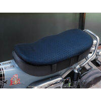 ส่งฟรี เบาะรังผึ้งตัวยาว HONEYD MOTORCYCLE CUSHION (มีถุง) อุปกรณ์ตกแต่งมอเตอร์ไซค์