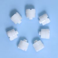Male Luer Lock Plug Adapter Air Valve Pipe Dispensing Glue Syringe Barrel Fitting PP Plastic Connector End Cap Cover