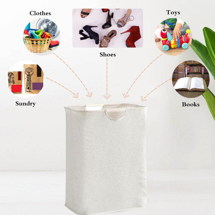 large-capacity-storage-basket-dirty-clothes-basket-fabric-laundry-basket-portable-storage-basket-household-storage-box-portable