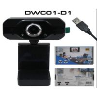 กล้องเว็บแคม Web Camera DOUBLE TWO รุ่น DWC-01 Model D2 1080P Full HD USB 2.0 Autofocus With Noise Reduction Microphone