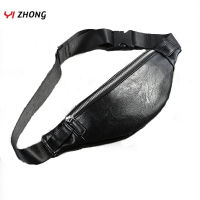 Luxury Leather Multi-functional Fanny Pack Waterproof Waistband Leisure Large Capacity Waist Bag Chest Bag for Men Banana Bags