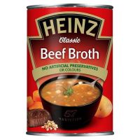 ✔(แพ็ค2)✔Heinz Beef Broth Soup 400g/ไฮนซ์ ซุปเนื้อ 400g