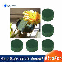 [COD][จัดส่งฟรี]10Pcs Wedding Aisle DIY Craft Floral Arrangement Water-Absorbing Home Garden Green Flower Foam Fresh-Keeping Round Brick