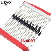 ✚ 100PCS 1A 1000V Diode 1N4007 IN4007 DO-41 IN4001 50V IN4002 100V IN4003 200V IN4004 400V PLASTIC SILICON RECTIFIER IN4148