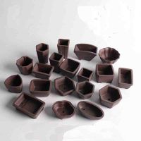 Yixing Purple Sand Flower Pot Mini Succulent Thumb Flower Pot Creative Home Chinese Small Bonsai Pot Decorative Flower Pot LE337