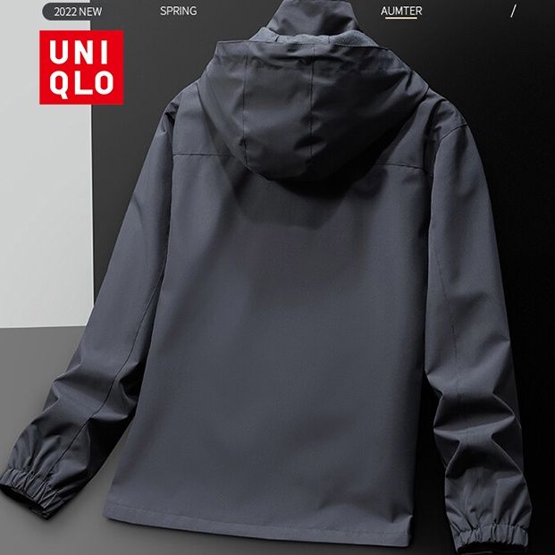 uniqlo-เสื้อแจ็กเก็ตกันฝน-แบบนิ่ม-ทรงหลวม-กันน้ํา-ขนาดใหญ่-คุณภาพสูง-สําหรับผู้ชาย-2022-ไซซ์-l-7xl