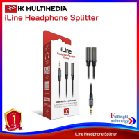 IK Multimedia iLine Headphone Splitter 1/8 (3.5mm) stereo male to 2 x 1/8 (3.5mm) stereo female รับประกันศูนย์ไทย 1 ปี