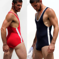 Man Full Body Legless Yoga Suit Leotards Wrestling singlet Mens Body Building Swimsuit Gym Bodywear Man Tight Swimwear