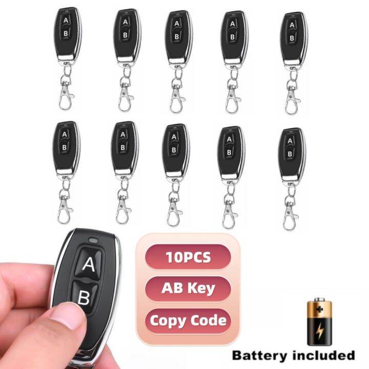 433mhz-wireless-rf-remote-control-electric-auto-cloning-duplicator-garage-opener-learning-copy-code-controller-for-door-gate