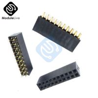 10PCS 2X10 Pin 20P 2.54mm Double Row Female Straight Header Pitch Socket Strip