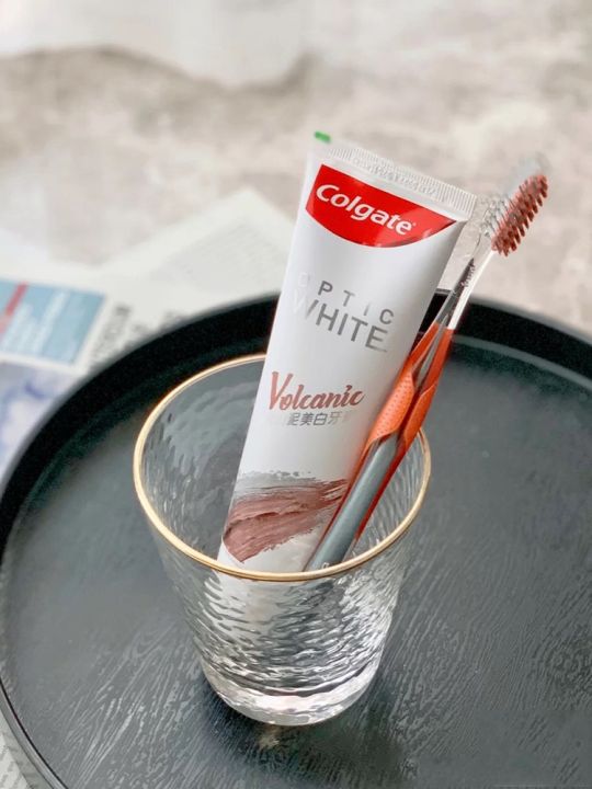 colgate-volcanic-mud-toothpaste-to-yellow-whitening-to-smoke-stains-tartar-bad-breath-fresh-wang-yibo-toothpaste-120g
