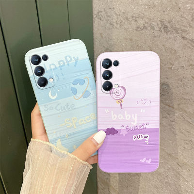 เคส OPPO Reno5 PRO ซิลิโคน TPU เคสโทรศัพท์ OPPO ฝาหลัง Reno5PRO ทาสีปลอกอ่อน