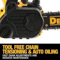 DEWALT DCM565เลื่อยไม้ไฟฟ้าไร้แปรงถ่าน12 "30ซม. เลื่อยไฟฟ้า20V กลางแจ้งไม้ชาร์จไฟในสวน