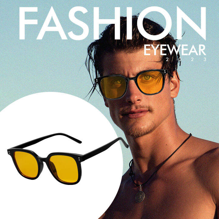 2023 Korean Style Trendy Sunglasses for Men and Women Summer Glasses UV