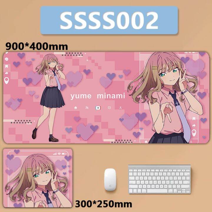 ssss-gridman-universe-dynazenon-shinjou-akane-takarada-rikka-yume-minami-xxl-large-mousepad-keyboard-pad-mouse-pad