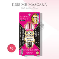 KISS ME Heroine Make Long &amp; Curl Mascara Advanced Film คิสมี มาสคาร่าเนื้อฟิล์ม กันเหงื่อและความมัน เพิ่มความยาวและโค้งงอน มาสคาร่าเจ้าหญิง เครื่องสำอาง