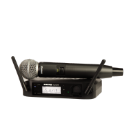 ไมโครโฟนไร้สาย GLXD24/SM58 Digital Wireless Vocal System with SM58 Vocal Microphone ของแท้ มีตรามหาจักร