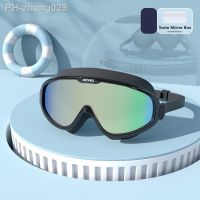 1pcs Swimming Goggles Waterproof Anti-fog Anti-UV Adults Swim Diving Goggles For Women Men Large Frame Goggles Swim Goggles