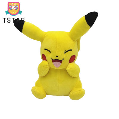 โปเกมอน Pikachu ตุ๊กตาตุ๊กตาน่ารักน่ารักการ์ตูนยัดตุ๊กตาปัจจุบันของเล่นสำหรับเด็กหนุ่มๆสาวๆ【cod】