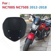 Windscreen ¤ NC700S ฮอนด้า NC750S NC 700 750 S กระจกบังลมสำหรับ2012 2013 2014 2015 2016 2017 2018กระจกรถจักรยานยนต์แผ่นเบี่ยงกระจกหน้ารถ