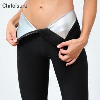 CHRLEISURE ผู้หญิงออกกำลังกาย Leggings เอวสูงยิมร้อนเหงื่อ Body S Haper กีฬาออกกำลังกายซาวน่าท้องลดน้ำหนักควบคุมเลคกิ้ง...