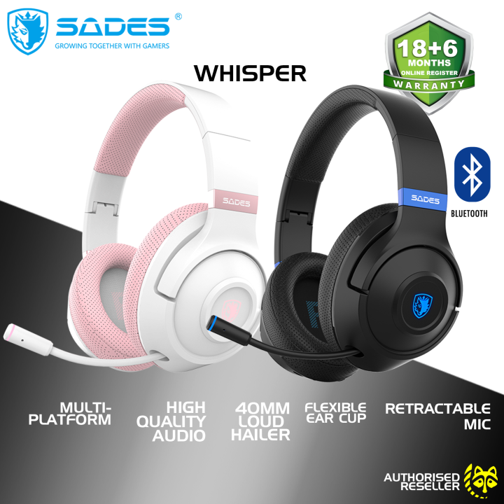 Sades discount bluetooth headset