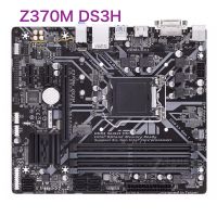 สำหรับ Gigabyte Z370M DS3H เมนบอร์ด64GB LGA 1151 DDR4 Micro ATX Mainboard 100 ทดสอบ OK ทำงานอย่างเต็มที่จัดส่งฟรี