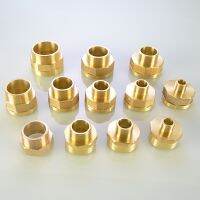 1.5 2 Female to Male Thread Brass Pipe Connectors Equal / Reducing Brass Coupler Adapter Threaded Fitting