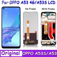 ♕♤ Original For Oppo A53s 4G CPH2139 LCD Display Touch Screen Digitizer Assembly Replacement For Oppo A53 4G CPH2127 LCD with Frame