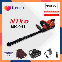 ์NIKO เครื่องตัดแต่งพุ่มไม้ เครื่องตัดแต่งกิ่งไม้ รุ่น NK-911 128v เหมาะสำหรับกิ่งไม้ชนิดพุ่มเล็กไม่เกิน 15 มิล