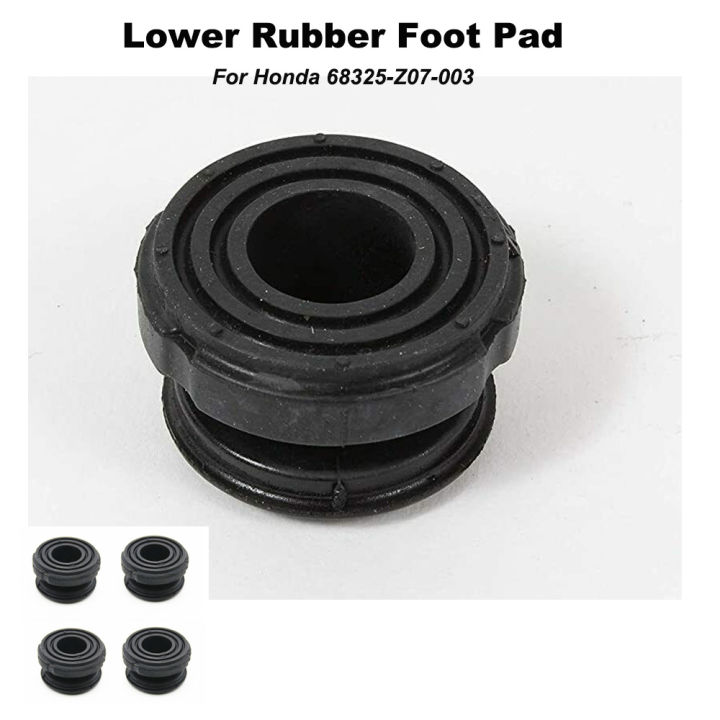 4pcs-lower-rubber-foot-pad-for-honda-แผ่นรองเท้ายางล่างสำหรับติดตั้งที่เท้า-eu2000i-68325-z07-003ฮอนด้า4ชิ้น