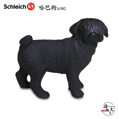 Sile Schleich out of print animal childrens plastic model toy ornaments 16382 female pug