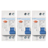 : "{ 1Pc CHNT CHINT DZ267LE-32 1P N DPNL 6A 10A 16A 20A 32A กระแสไฟตกค้าง RCBO MCCB 36มม.