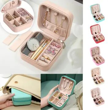 Mini Jewelry Storage Box Portable Home Travel