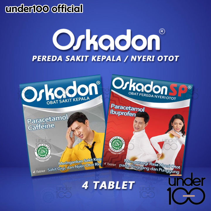 Oskadon Obat Sakit Kepala Oskadon Sp Obat Pereda Nyeri Otot 1 Strip