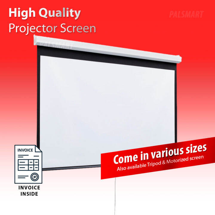Projector Screen Manual Wall Screen Tripod Screen Motorized Screen Meki