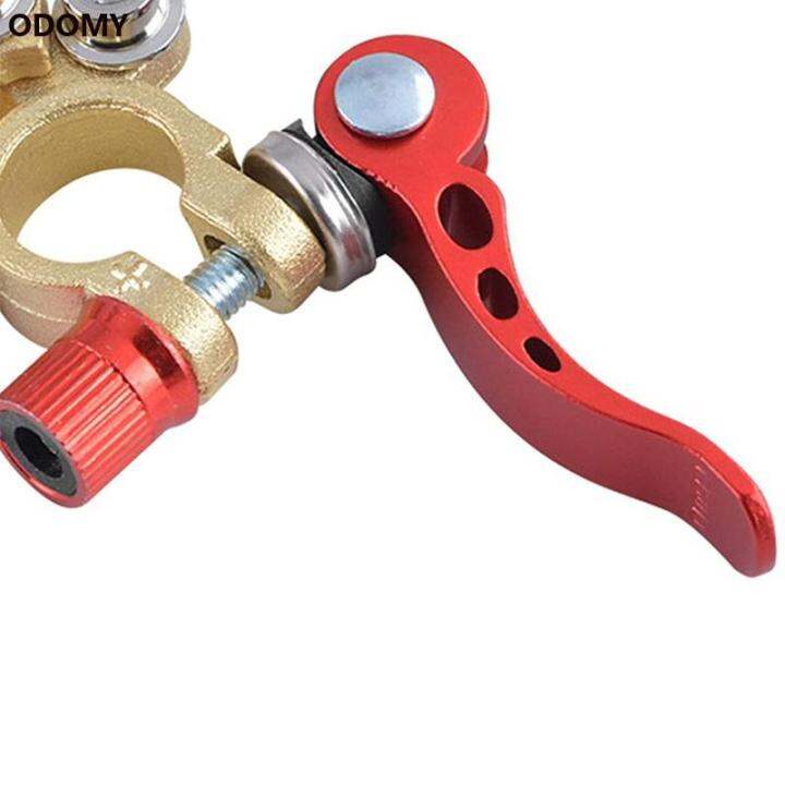 5 Set 2Pcs 4 Way Car Positive Negative Battery Terminal Connector Clamp