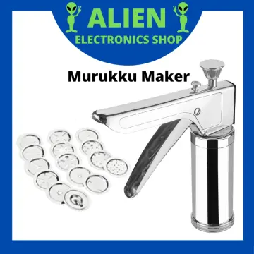 Murukku Maker Idiyappam maker kitchen press machine Stainless Steel with 15  Type