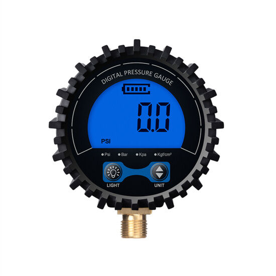 Đồng hồ đo áp suất lốp hiển thị áp suất kỹ thuật số lcd cho xe hơi đồng hồ - ảnh sản phẩm 10