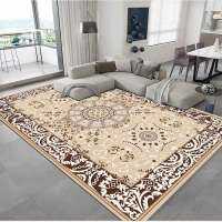 【cw】Vintage Bohemian Car for Living Room Rectangle Area Rugs Persian Style Rectangle Area Rugs Soft Non-Slip Bedroom Study Mats ！