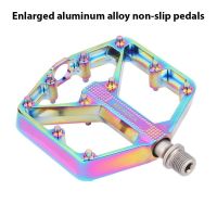 MEROCA Ultralight Bike Pedal Mountain Non-Slips Platform Bicycle Flat Aluminum Alloy Pedals For Road MTB Fixie Bicycle Parts