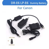 Quick Charger Adapter Power Bank USB Cable Dummy Battery LP-E6 LP-E6N DR-E6 For Canon EOS 60D 70D 5D2 6D 7D 5D Mark II III 5D3