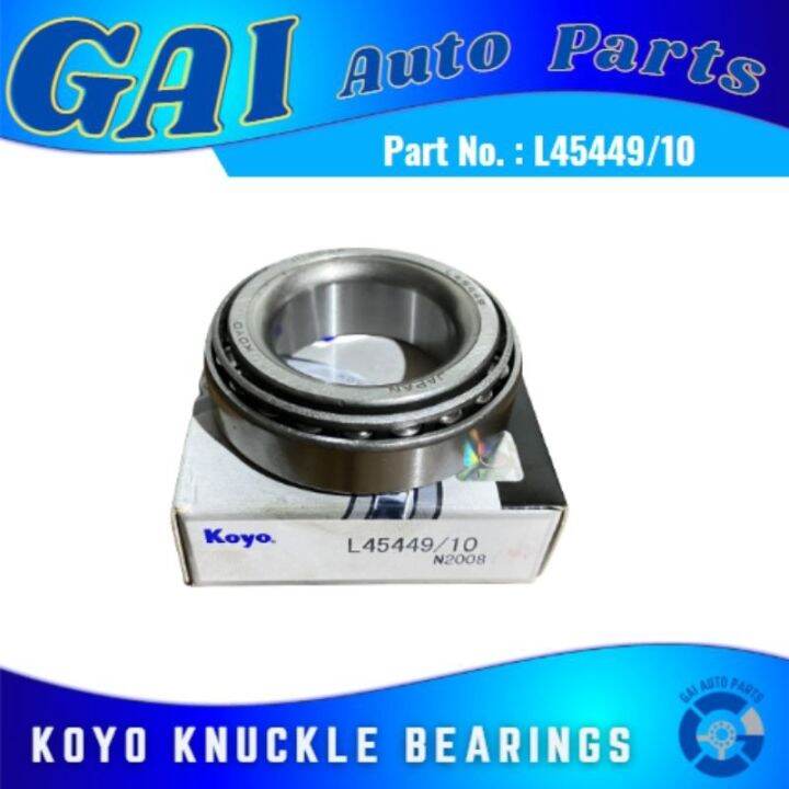 KOYO Knuckle Bearings (L45449/10) Lazada PH