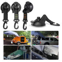 【cw】Universal With Securing Hook Suction Cup Tarp Hook Down Car Awning Side Securing Multi Tool Camper Outdoor Tent Auto Accessorieshot