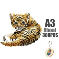 Wooden Jigsaw Puzzle Cute Little Tiger Puzzle Toy Interesting Wooden Puzzles For Adults Kids Christmas Gifts Educational Games T