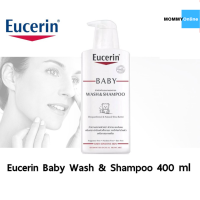Eucerin Baby Wash &amp; Shampoo 400ml ยูเซอริน เบบี้ บาธ&amp; แชมพู