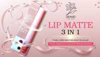 ลิปติก แกร็นซ์ DREAMER LIP 01  เลือกเฉดสี ที่สวยในสไตล์ที่เป็นคุณ "สวยครบ จบในแท่งเดียว"  แมทแบบผู้ดี ไม่แห้งเป็นขุย