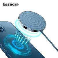 Essager 15W QI Fast Wireless Charger For iPhone 12 Pro Max Samsung Magnetic Mobile Phone Wireless Fast Charging For IP12 Wall Chargers