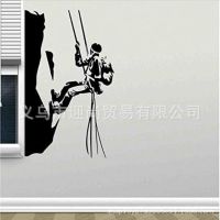 [COD] A generation of carved boy rock climbing wall stickers home decoration bedroom living room self-adhesive removable